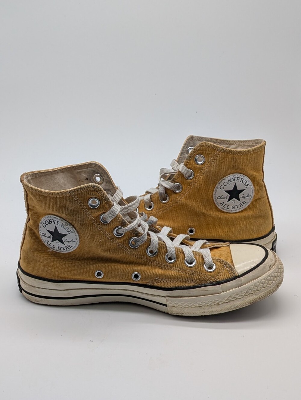 Converse Chuck Taylor All Star 70 Hi Sunflower Yellow 162054C Men's 7 Women's 9
